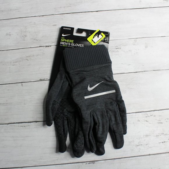 Nike Sphere Men's Running Gloves Size XL Dri-Fit - Picture 2 of 6